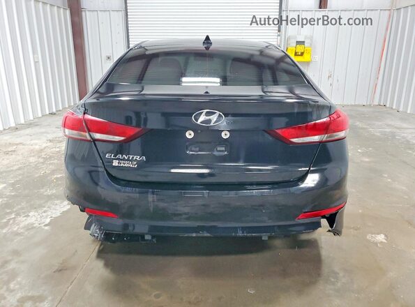 5NPD84LF8JH337134 2018 HYUNDAI ELANTRA Black Widok z tyłu