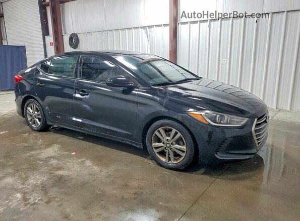 5NPD84LF8JH337134 2018 HYUNDAI ELANTRA Black Przód prawy