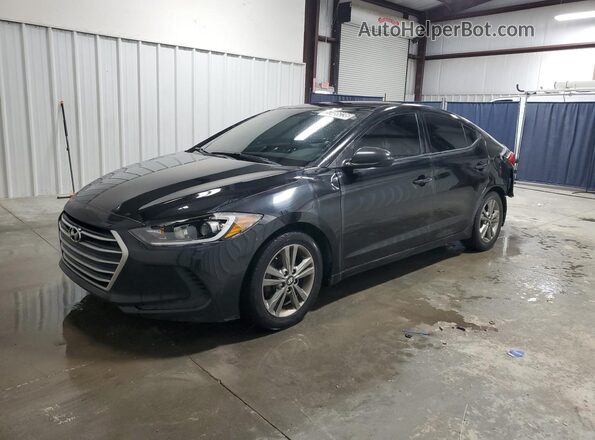 5NPD84LF8JH337134 2018 HYUNDAI ELANTRA Black Widok wnętrza 360 stopni