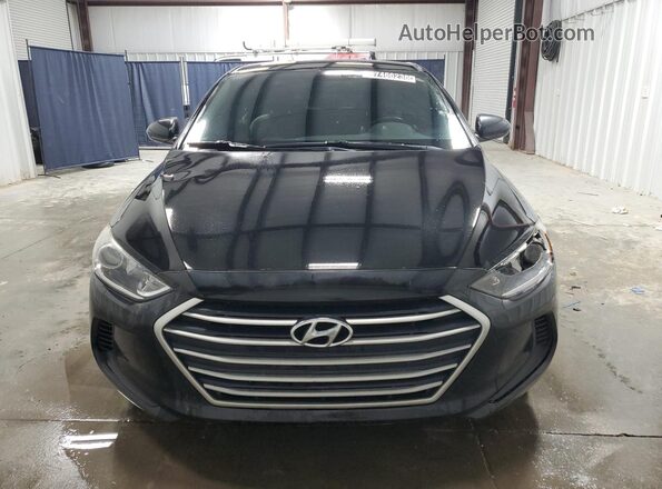 5NPD84LF8JH337134 2018 HYUNDAI ELANTRA Black Widok naklejki z numerem VIN
