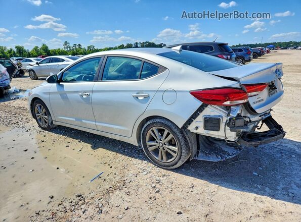 5NPD84LF8JH344052 2018 HYUNDAI ELANTRA Silver Rear left