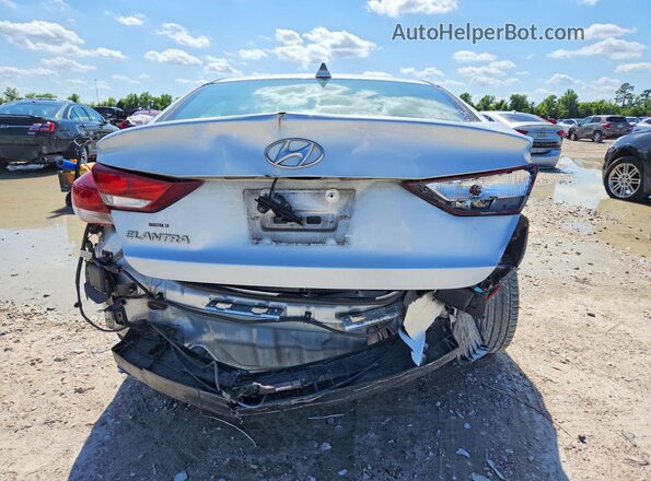 5NPD84LF8JH344052 2018 HYUNDAI ELANTRA Silver Rear view