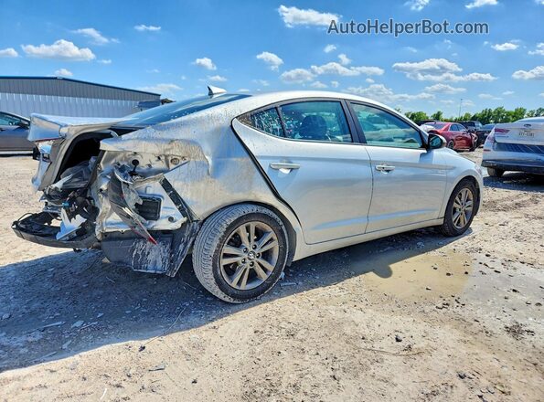 5NPD84LF8JH344052 2018 HYUNDAI ELANTRA Silver Rear right
