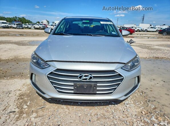 5NPD84LF8JH344052 2018 HYUNDAI ELANTRA Silver Front view