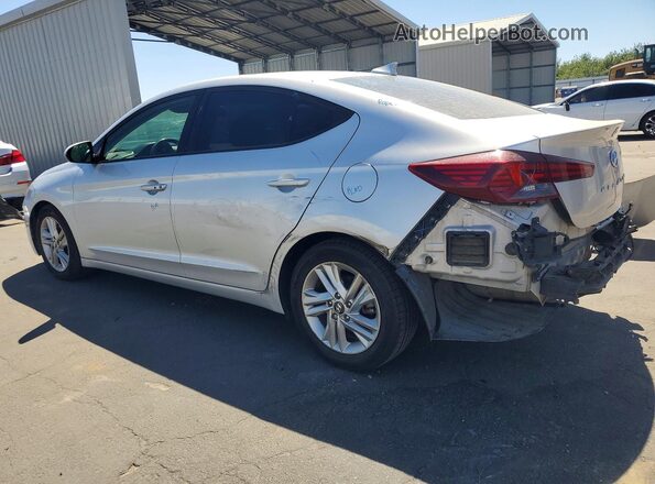 5NPD84LF8KH417325 2019 HYUNDAI ELANTRA Silver უკანა მარცხენა