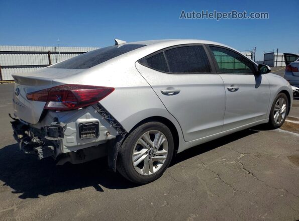 5NPD84LF8KH417325 2019 HYUNDAI ELANTRA Silver უკანა მარჯვენა