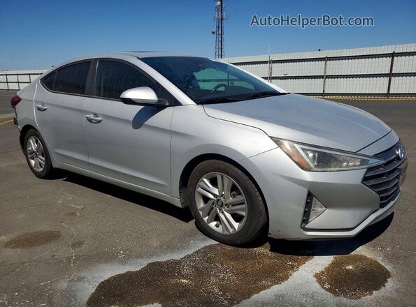5NPD84LF8KH417325 2019 HYUNDAI ELANTRA Silver წინა მარჯვენა
