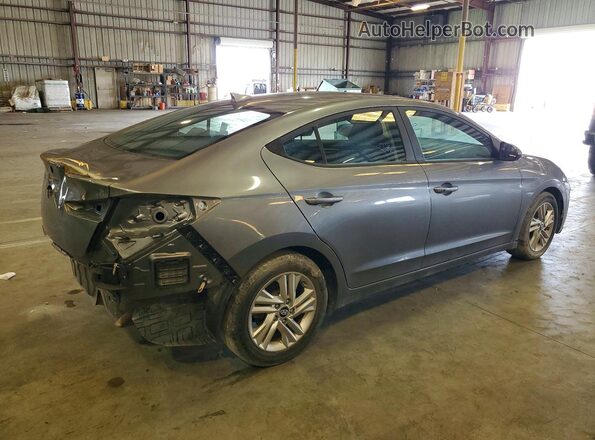 5NPD84LF8KH475922 2019 HYUNDAI ELANTRA Gray უკანა მარჯვენა