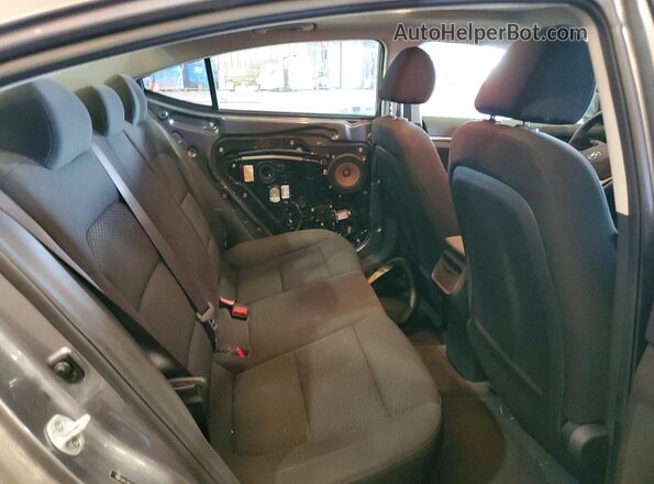 5NPD84LF8KH475922 2019 HYUNDAI ELANTRA Gray უკანა სავარძლების ხედი