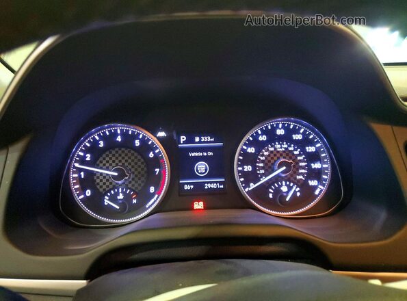 5NPD84LF8KH475922 2019 HYUNDAI ELANTRA Gray ხელსაწყოთა პანელის ხედი