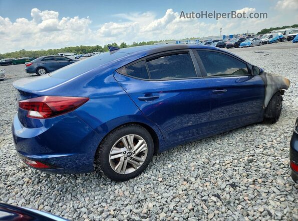 5NPD84LF8KH484510 2019 HYUNDAI ELANTRA Blue Հետևի աջ