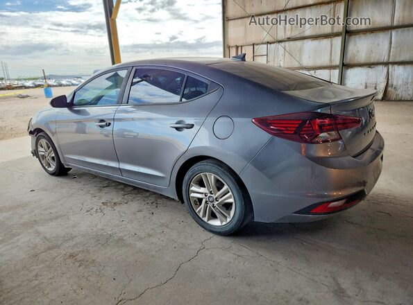 5NPD84LF8LH510668 2020 HYUNDAI ELANTRA Gray Հետևի ձախ