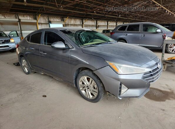 5NPD84LF8LH510668 2020 HYUNDAI ELANTRA Gray Առջևի աջ
