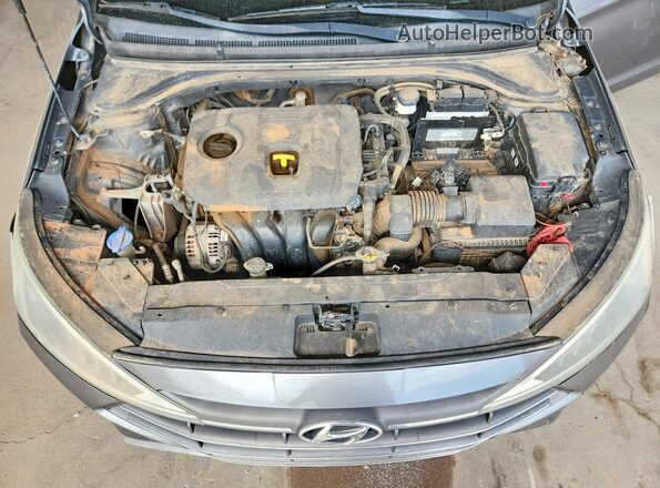 5NPD84LF8LH510668 2020 HYUNDAI ELANTRA Gray Սալոնի հետևի տեսք