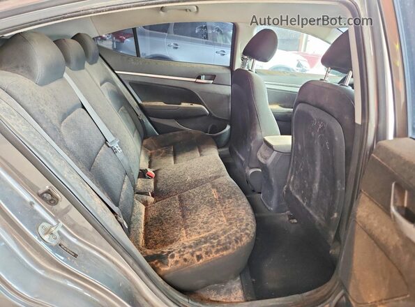 5NPD84LF8LH510668 2020 HYUNDAI ELANTRA Gray Հետևի նստատեղերի տեսք