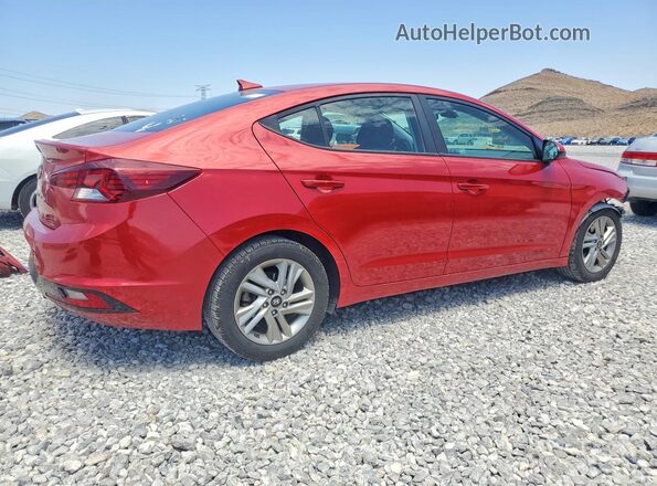 5NPD84LF8LH530645 2020 HYUNDAI ELANTRA Red Հետևի աջ
