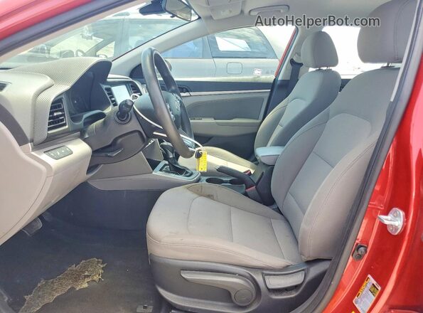 5NPD84LF8LH530645 2020 HYUNDAI ELANTRA Red Սալոնի դիմացի տեսք