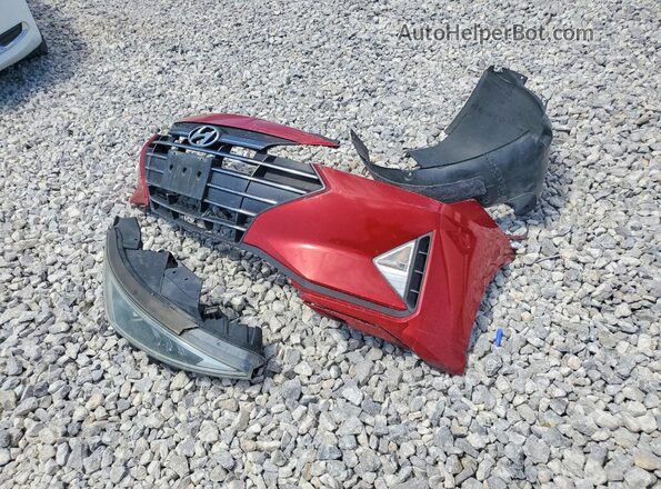 5NPD84LF8LH530645 2020 HYUNDAI ELANTRA Red Շարժիչի բաժամունքի տեսք