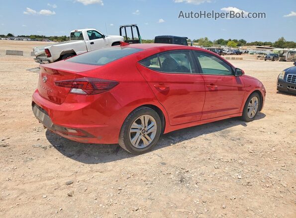 5NPD84LF8LH554573 2020 HYUNDAI ELANTRA Red Rear right