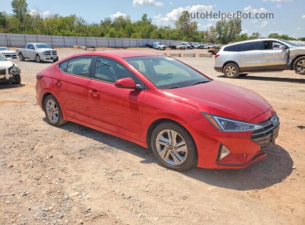 5NPD84LF8LH554573 2020 HYUNDAI ELANTRA Red Front right