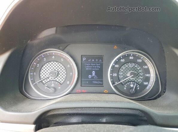 5NPD84LF8LH554573 2020 HYUNDAI ELANTRA Red Instrument cluster view