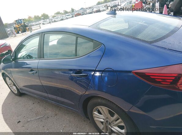 5NPD84LF8LH560759 2020 HYUNDAI ELANTRA Blue Vista interior de 360 grados