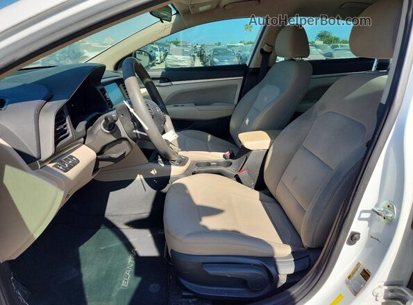 5NPD84LF8LH573379 2020 HYUNDAI ELANTRA White Սալոնի դիմացի տեսք