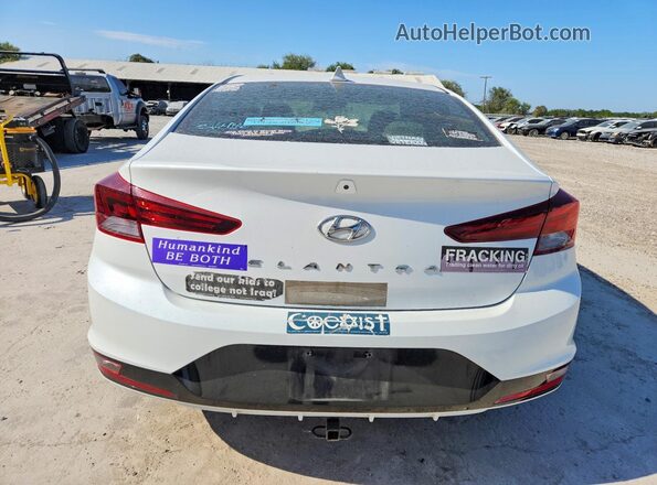 5NPD84LF8LH573379 2020 HYUNDAI ELANTRA White Հետևի տեսք