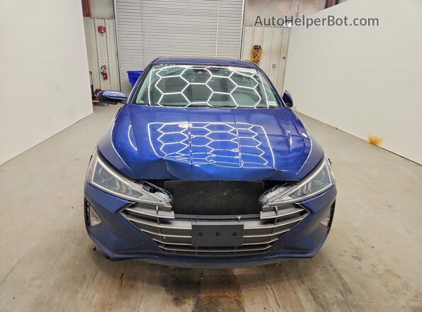 5NPD84LF8LH595933 2020 HYUNDAI ELANTRA Blue Вид спереду