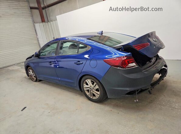 5NPD84LF8LH595933 2020 HYUNDAI ELANTRA Blue Задня ліва чверть