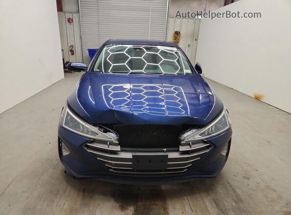 5NPD84LF8LH595933 2020 HYUNDAI ELANTRA Blue Панорамний вид салону 360°
