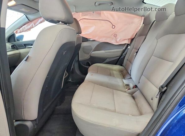 5NPD84LF8LH595933 2020 HYUNDAI ELANTRA Blue Вид задніх сидінь