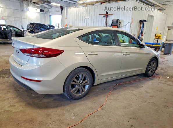 5NPD84LF9HH032719 2017 HYUNDAI ELANTRA Gold Rear right