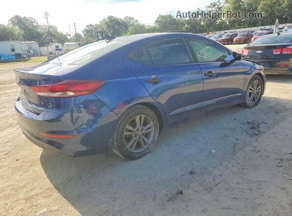 5NPD84LF9JH242338 2018 HYUNDAI ELANTRA Blue Հետևի աջ