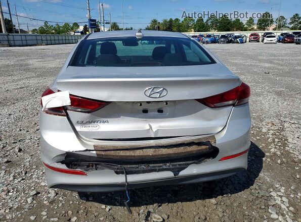 5NPD84LF9JH246678 2018 HYUNDAI ELANTRA Silver Vista trasera