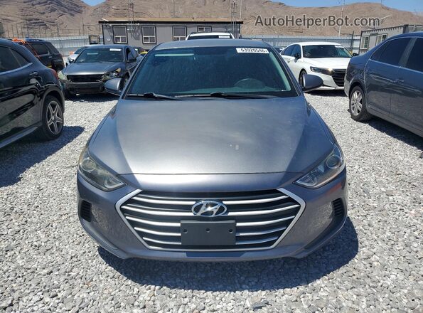 5NPD84LF9JH250035 2018 HYUNDAI ELANTRA Gray Դիմացի տեսք