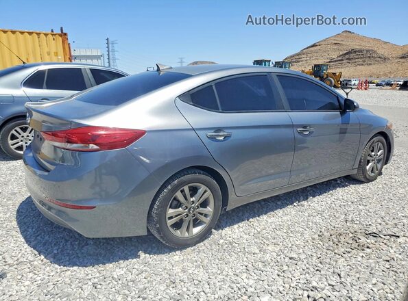 5NPD84LF9JH250035 2018 HYUNDAI ELANTRA Gray Հետևի աջ