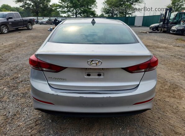5NPD84LF9JH250438 2018 HYUNDAI ELANTRA Silver Вид ззаду