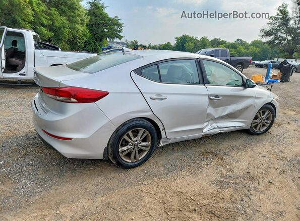 5NPD84LF9JH250438 2018 HYUNDAI ELANTRA Silver Задня права чверть