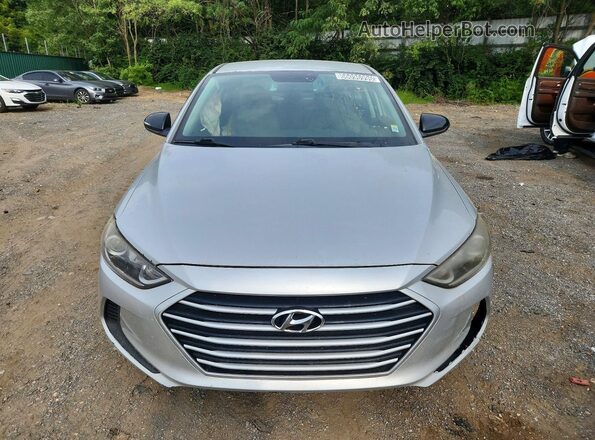 5NPD84LF9JH250438 2018 HYUNDAI ELANTRA Silver Вид спереду