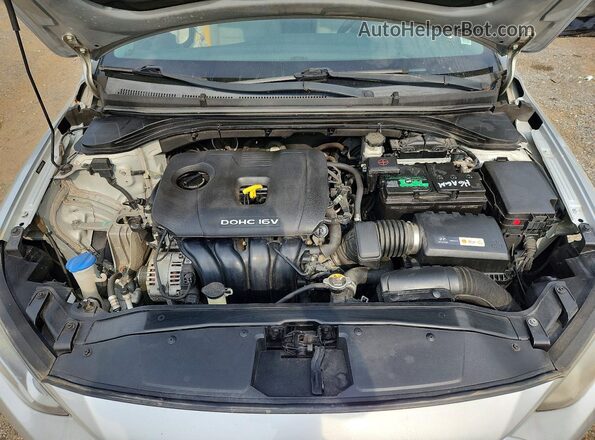 5NPD84LF9JH250438 2018 HYUNDAI ELANTRA Silver Вид задньої частини салону