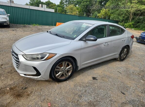 5NPD84LF9JH250438 2018 HYUNDAI ELANTRA Silver 