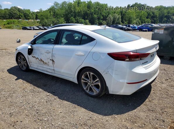 5NPD84LF9JH269670 2018 HYUNDAI ELANTRA White Tył lewy