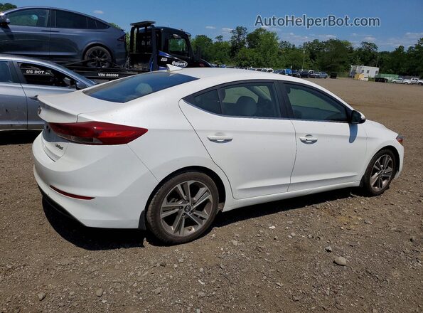 5NPD84LF9JH269670 2018 HYUNDAI ELANTRA White Tył prawy