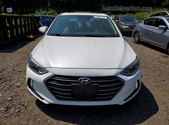 5NPD84LF9JH269670 2018 HYUNDAI ELANTRA White Widok z przodu