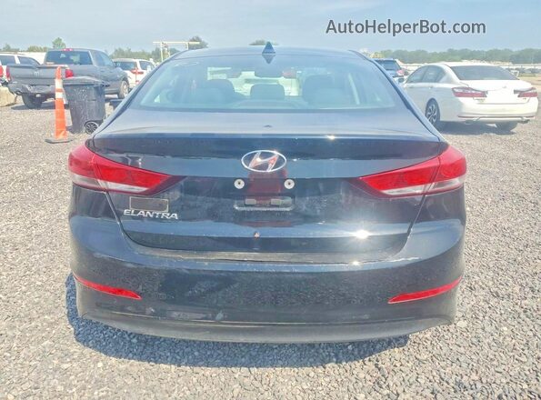 5NPD84LF9JH287621 2018 HYUNDAI ELANTRA Black Widok z tyłu
