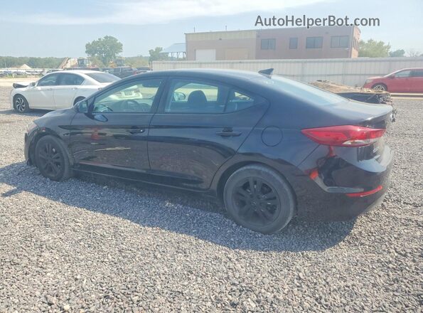 5NPD84LF9JH287621 2018 HYUNDAI ELANTRA Black Tył lewy