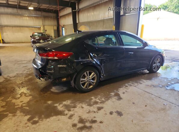 5NPD84LF9JH328782 2018 HYUNDAI ELANTRA Black Trasero derecho
