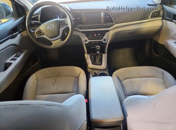 5NPD84LF9JH328782 2018 HYUNDAI ELANTRA Black Vista del salpicadero