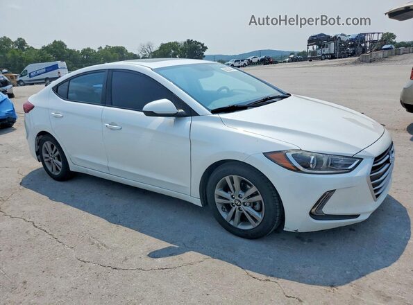 5NPD84LF9JH344500 2018 HYUNDAI ELANTRA White Передня права чверть